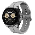 For Huawei Watch Buds 22mm Loop Silicone Watch Band(Grey)