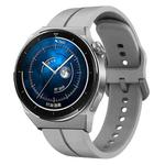 For Huawei Watch GT3 Pro 46mm 22mm Loop Silicone Watch Band(Grey)