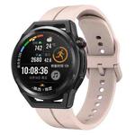 For Huawei Watch GT Runner 22mm Loop Silicone Watch Band(Pink)