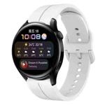 For Huawei Watch 3 22mm Loop Silicone Watch Band(White)