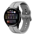 For Huawei Watch 3 22mm Loop Silicone Watch Band(Grey)