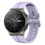 For Huawei GT2 Pro 22mm Loop Silicone Watch Band(Purple)