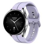For Xiaomi MI Watch S2 22mm Loop Silicone Watch Band(Purple)