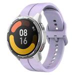 For Xiaomi MI Watch Color 2 22mm Loop Silicone Watch Band(Purple)