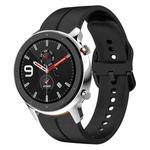 For Amazfit GTR 4 Pro 22mm  Loop Silicone Watch Band(Black)