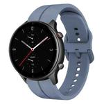 For Amazfit GTR 2e 22mm  Loop Silicone Watch Band(Blue)