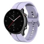 For Amazfit GTR 2e 22mm  Loop Silicone Watch Band(Purple)