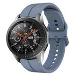 For Samsung Galaxy Watch 46mm 22mm Loop Silicone Watch Band(Blue)