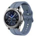 For Samsung Gear S3 Classic 22mm Loop Silicone Watch Band(Blue)