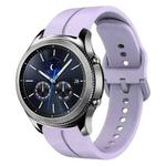 For Samsung Gear S3 Classic 22mm Loop Silicone Watch Band(Purple)