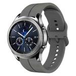 For Samsung Gear S3 Classic 22mm Loop Silicone Watch Band(Dark Grey)
