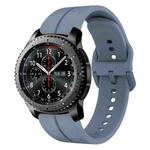 For Samsung Gear S3 Frontier 22mm Loop Silicone Watch Band(Blue)