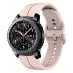 For Samsung Gear S3 Frontier 22mm Loop Silicone Watch Band(Pink)