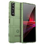 For Sony Xperia 1 V Full Coverage Shockproof TPU Phone Case(Army Green)