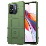 For Honor X5 4G Full Coverage Shockproof TPU Phone Case(Army Green)