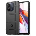 For Xiaomi Poco C55 Full Coverage Shockproof TPU Phone Case(Black)