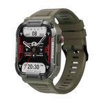 MK66 1.85 inch Color Screen Smart Watch,Support Heart Rate Monitoring / Blood Pressure Monitoring(Green)