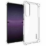 For Sony Xperia 1 V ENKAY Hat-Prince Clear TPU Shockproof Phone Case