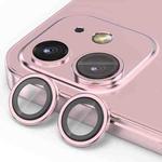 For iPhone 12 / 12 mini ENKAY AR Anti-reflection Camera Lens Glass Full Film(Pink)