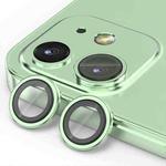 For iPhone 12 / 12 mini ENKAY AR Anti-reflection Camera Lens Glass Full Film(Light Green)