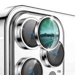 For iPhone 12 Pro ENKAY AR Anti-reflection Camera Lens Glass Full Film(Silver)