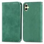 For Samsung Galaxy A05 Retro Skin Feel Magnetic Leather Phone Case(Green)