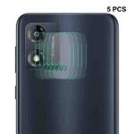 For Motorola Moto E13 5pcs ENKAY Hat-Prince 9H Rear Camera Lens Tempered Glass Film