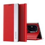 For Honor 300 Pro Side Electroplated Adsorption Leather Phone Case(Red)