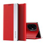 For Honor 300 Side Electroplated Adsorption Leather Phone Case(Red)