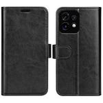 For Motolora Moto X40 R64 Texture Horizontal Flip Leather Phone Case(Black)