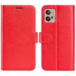 For Motorola Moto G32 R64 Texture Horizontal Flip Leather Phone Case(Red)