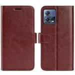 For Motorola Moto S30 Pro R64 Texture Horizontal Flip Leather Phone Case(Brown)