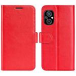 For Xiaomi Poco M5 4G R64 Texture Horizontal Flip Leather Phone Case(Red)