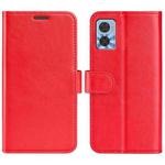 For Motorola Moto E22 / E22i R64 Texture Horizontal Flip Leather Phone Case(Red)