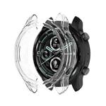 For Ticwatch Pro 3 GPS TPU Color Transparent Half Wrapped Protective Shell(Transparent)