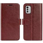 For Nokia G60 R64 Texture Horizontal Flip Leather Phone Case(Brown)
