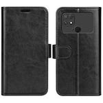 For Xiaomi Poco C40 R64 Texture Horizontal Flip Leather Phone Case(Black)