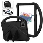 For TCL Tab 10 Gen2 10.36 2023 EVA Shockproof Tablet Case with Holder(Black)