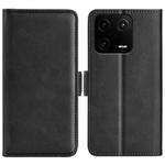 For Xiaomi 13 Pro Dual-side Magnetic Buckle Leather Phone Case(Black)