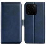 For Xiaomi 13 Pro Dual-side Magnetic Buckle Leather Phone Case(Dark Blue)