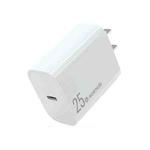 NORTHJO NOPD2501 PD 25W USB-C / Type-C Single Port Fast Charger, Plug Type:US Plug(White)