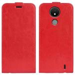 For Nokia C21 R64 Texture Vertical Flip Leather Phone Case(Red)