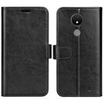 For Nokia C21 R64 Texture Horizontal Flip Leather Phone Case(Black)