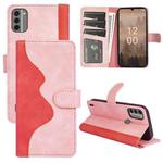 For Nokia C31 Stitching Horizontal Flip Leather Phone Case(Red)