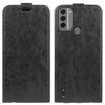 For Nokia C31 R64 Texture Vertical Flip Leather Phone Case(Black)