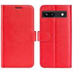 For Google Pixel 7a R64 Texture Horizontal Flip Leather Phone Case(Red)