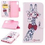 Colored Drawing Pattern Horizontal Flip Leather Case for iPhone  6Plus& 6sPlus,with Holder & Card Slots & Wallet(Deer)