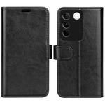For vivo S16 / S16 Pro R64 Texture Horizontal Flip Leather Phone Case(Black)