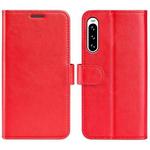 For Sony Xperia10 V R64 Texture Horizontal Flip Leather Phone Case(Red)