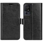 For TCL 40 SE R64 Texture Horizontal Flip Leather Phone Case(Black)